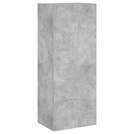 Vidaxl tv-wandmeubel 40,5x30x102 cm bewerkt hout betongrijs