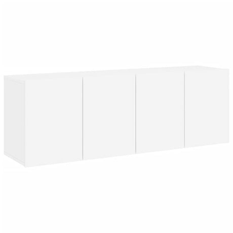 Vidaxl tv-meubels 2 st wandgemonteerd 60x30x41 cm wit