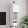 Vidaxl tv-meubel met led-verlichting 30,5x30x90 cm wit