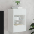 Vidaxl tv-meubel met led-verlichting 40x30x60,5 cm wit