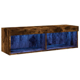 Vidaxl tv-meubel led-verlichting 100x30x30 cm gerookt eikenkleurig