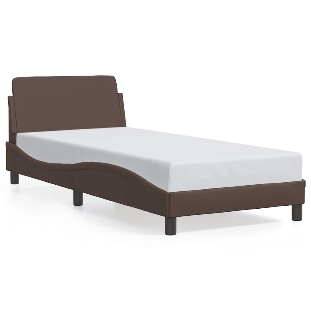 Vidaxl bedframe dover kunstleer bruin 80x200 cm