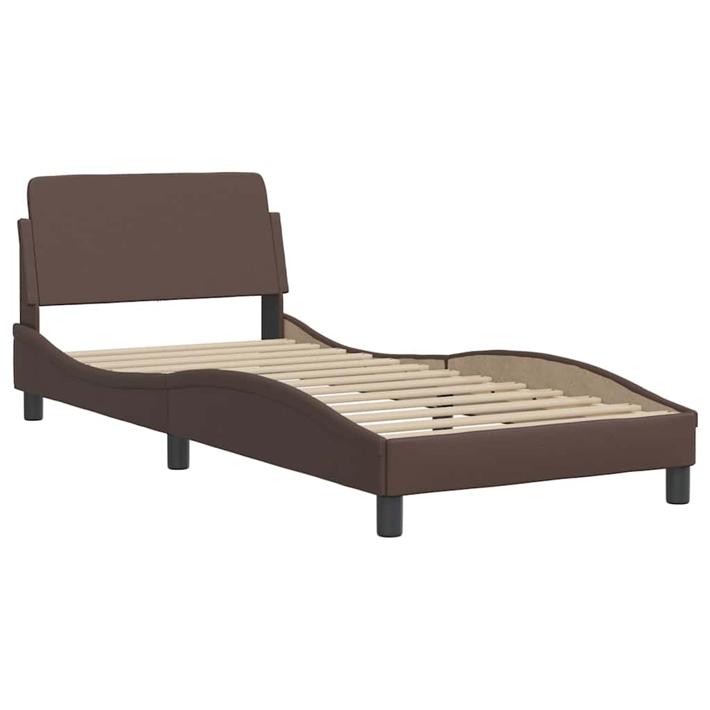 Vidaxl bedframe dover kunstleer bruin 80x200 cm