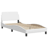 Vidaxl bedframe dover kunstleer wit 90x200 cm