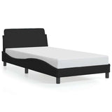 Vidaxl bedframe dover 100x200 cm fluweel zwart