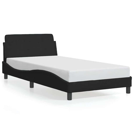 Vidaxl bedframe dover 100x200 cm fluweel zwart