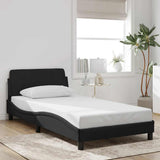 Vidaxl bedframe dover 100x200 cm fluweel zwart