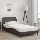 Vidaxl bedframe dover kunstleer grijs 100x200 cm