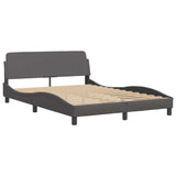 Vidaxl bedframe dover kunstleer grijs 120x200 cm