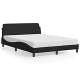 Vidaxl bedframe dover 140x190 cm fluweel zwart