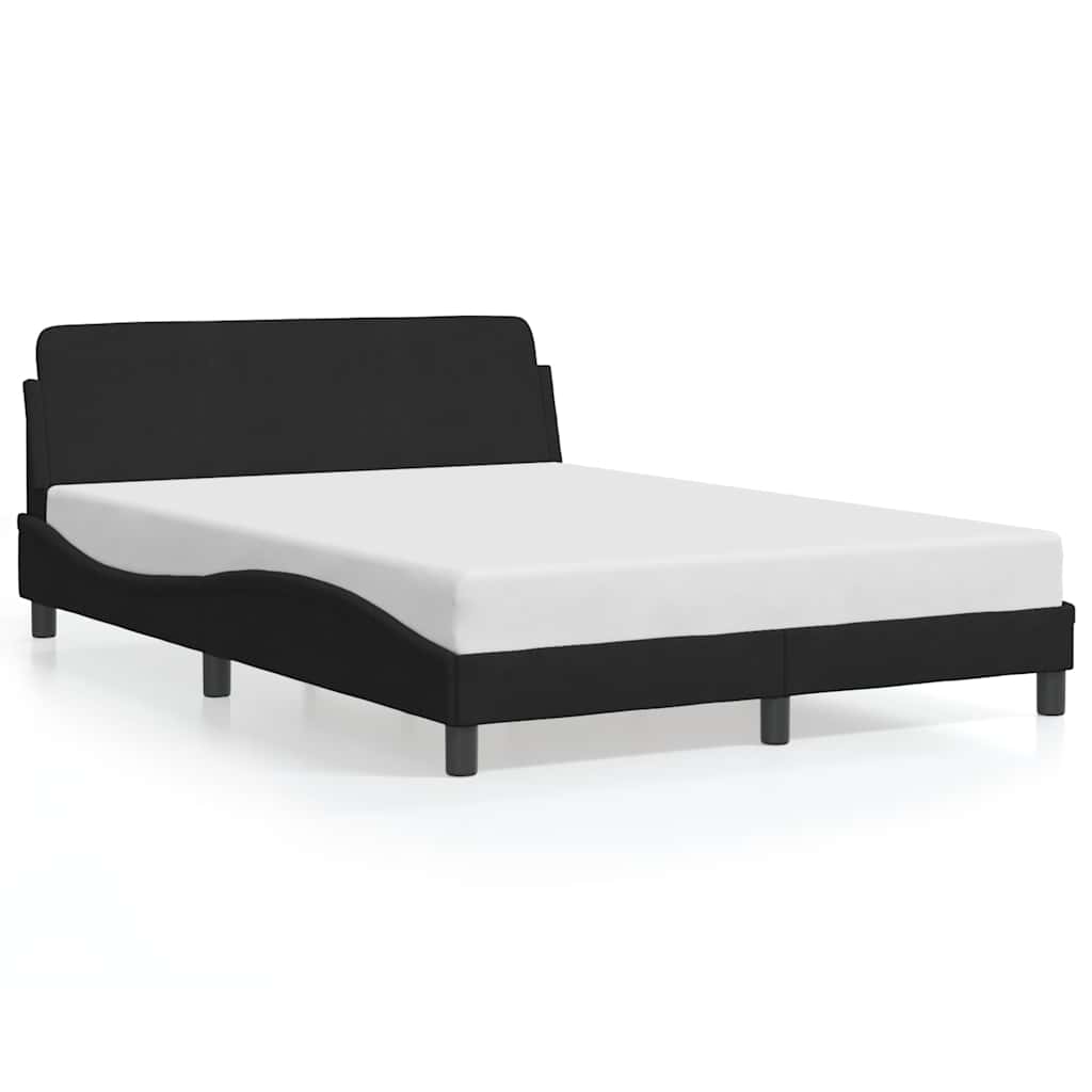 Vidaxl bedframe dover 140x200 cm fluweel zwart