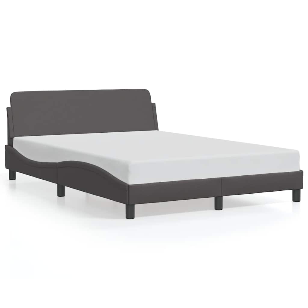 Vidaxl bedframe dover kunstleer grijs 140x200 cm