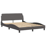 Vidaxl bedframe dover kunstleer grijs 140x200 cm