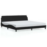 Vidaxl bedframe dover kunstleer zwart 200x200 cm