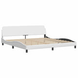 Vidaxl bedframe dover kunstleer wit 200x200 cm