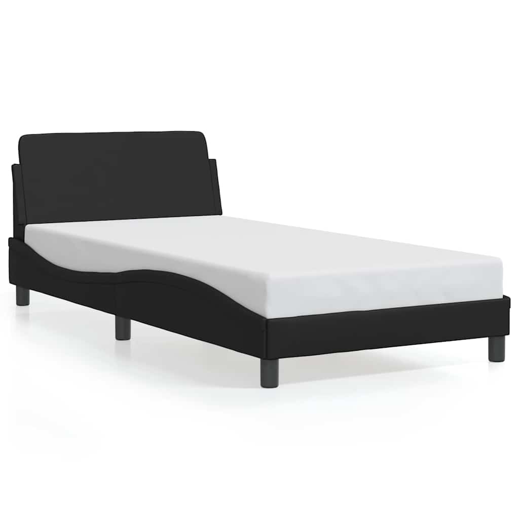 Vidaxl bedframe dover kunstleer zwart 100x190 cm
