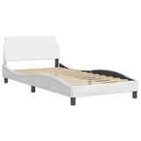 Vidaxl bedframe dover kunstleer wit 100x190 cm
