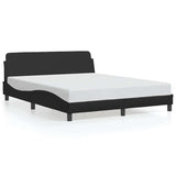 Vidaxl bedframe dover kunstleer zwart 152x203 cm