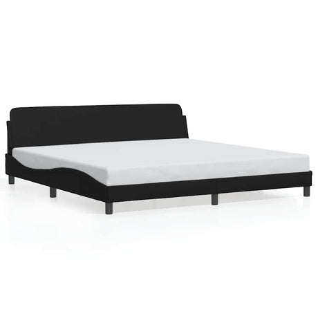 Vidaxl bedframe dover kunstleer zwart 193x203 cm