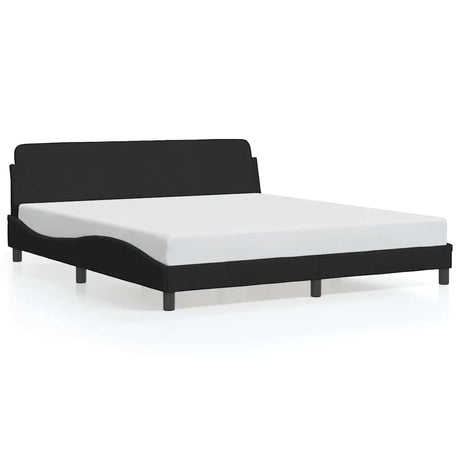 Vidaxl bedframe dover kunstleer zwart 183x213 cm