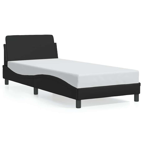 Vidaxl bedframe dover zwart 90x190 cm kunstleer