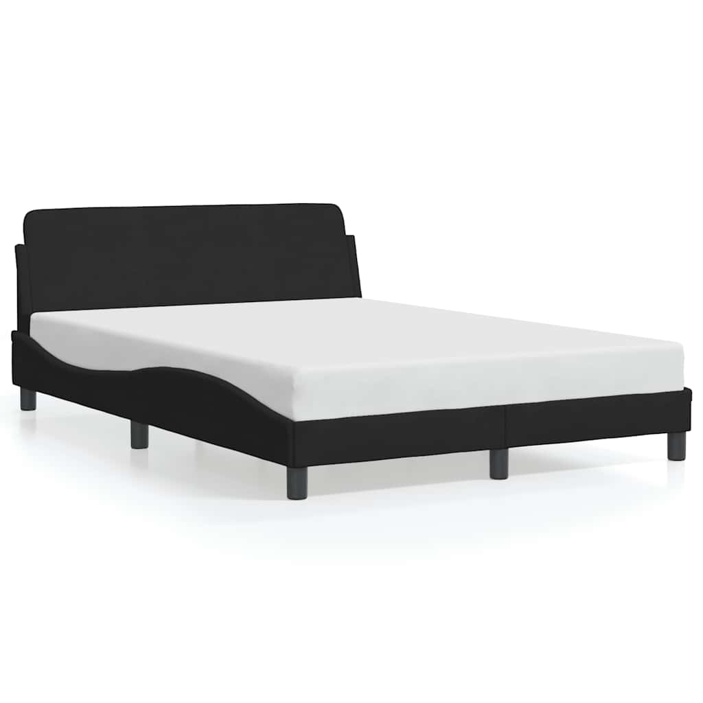 Vidaxl bedframe dover zwart 135x190 cm fluweel