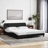 Vidaxl bedframe dover zwart 180x200 cm stof