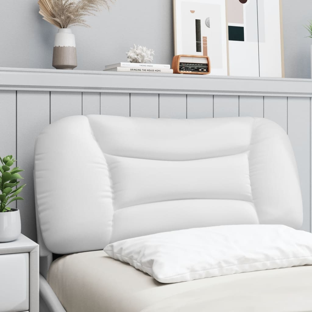 Vidaxl hoofdbordkussen hvar 80 cm kunstleer wit