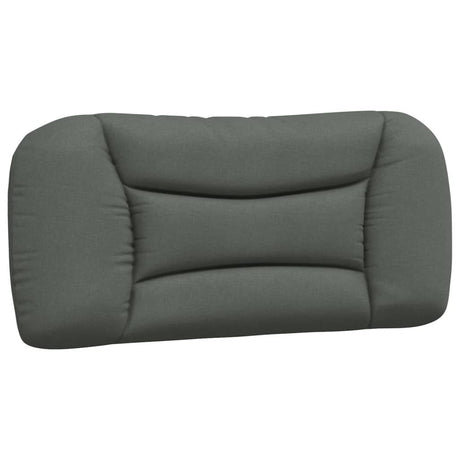 Vidaxl hoofdbordkussen hvar 90 cm stof donkergrijs