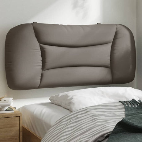 Vidaxl hoofdbordkussen hvar 90 cm stof taupe