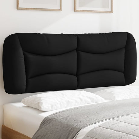 Vidaxl hoofdbordkussen hvar 120 cm stof zwart