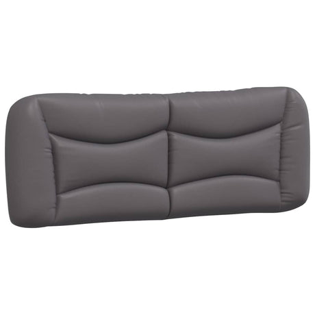 Vidaxl hoofdbordkussen hvar 120 cm kunstleer grijs