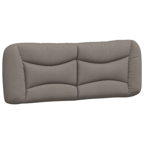 Vidaxl hoofdbordkussen hvar 140 cm stof taupe