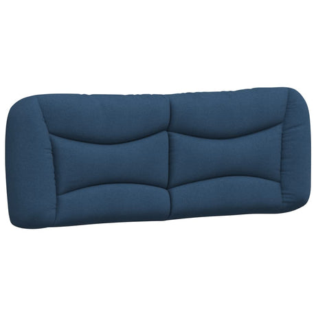 Vidaxl hoofdbordkussen hvar 140 cm stof blauw