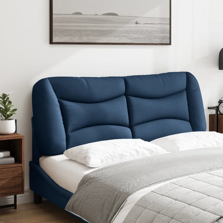 Vidaxl hoofdbordkussen hvar 140 cm stof blauw