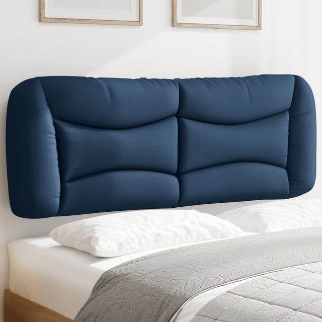 Vidaxl hoofdbordkussen hvar 140 cm stof blauw