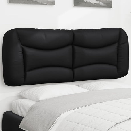 Vidaxl hoofdbordkussen hvar 140 cm kunstleer zwart