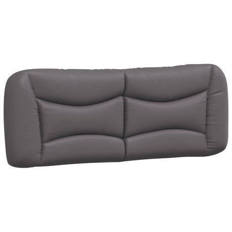 Vidaxl hoofdbordkussen hvar 140 cm kunstleer grijs