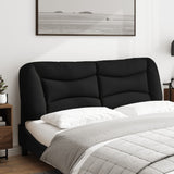 Vidaxl hoofdbordkussen hvar 160 cm stof zwart