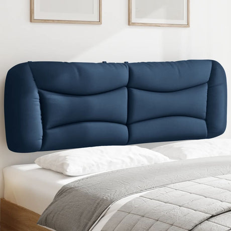 Vidaxl hoofdbordkussen hvar 160 cm stof blauw