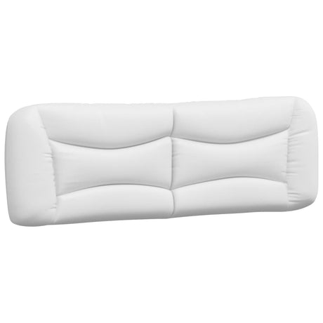 Vidaxl hoofdbordkussen hvar 160 cm kunstleer wit