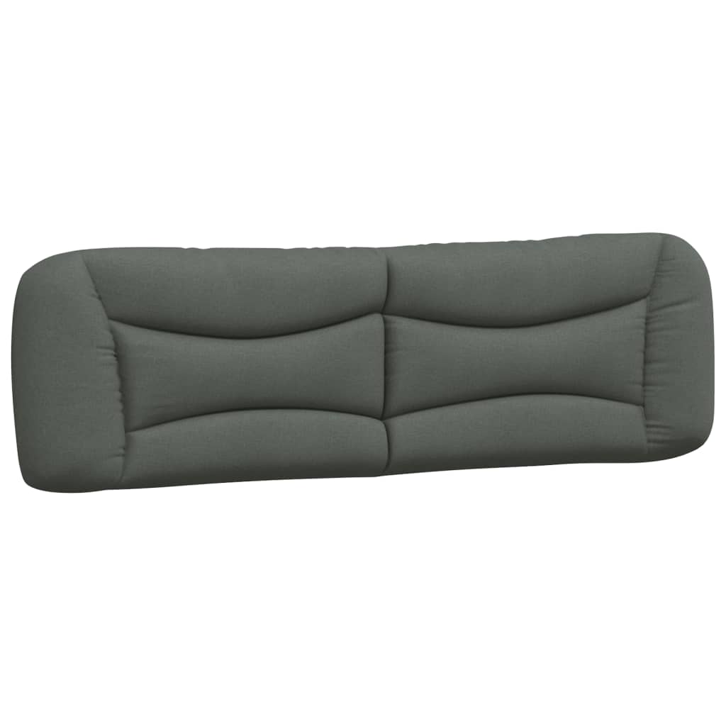 Vidaxl hoofdbordkussen hvar 180 cm stof donkergrijs