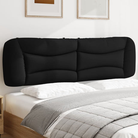 Vidaxl hoofdbordkussen hvar 180 cm stof zwart