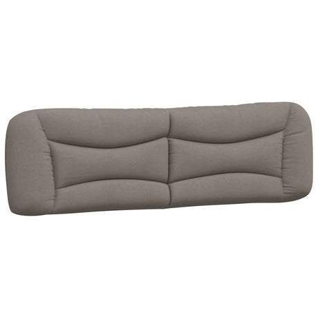 Vidaxl hoofdbordkussen hvar 180 cm stof taupe