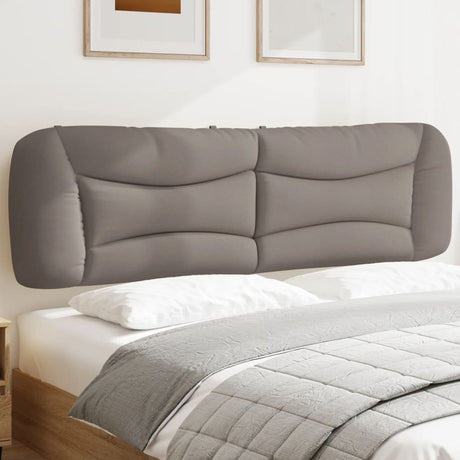 Vidaxl hoofdbordkussen hvar 180 cm stof taupe