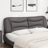 Vidaxl hoofdbordkussen hvar 180 cm kunstleer grijs