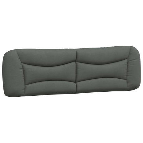 Vidaxl hoofdbordkussen hvar 183 cm stof donkergrijs