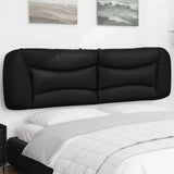 Vidaxl hoofdbordkussen hvar 183 cm kunstleer zwart