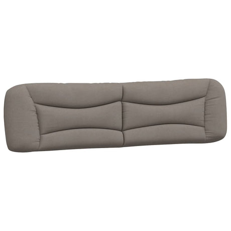 Vidaxl hoofdbordkussen hvar 200 cm stof taupe