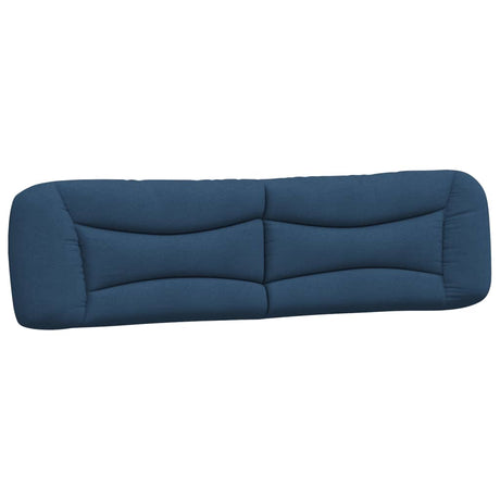 Vidaxl hoofdbordkussen hvar 200 cm stof blauw